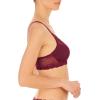 imageNatori Women Feathers Lace Plunge TShirt BraCrushed Velvet
