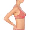imageNatori Women Feathers Lace Plunge TShirt BraDamask Pink
