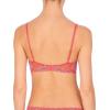 imageNatori Women Feathers Lace Plunge TShirt BraDamask Pink