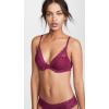 imageNatori Women Feathers Lace Plunge TShirt BraElderberry