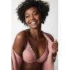imageNatori Women Feathers Lace Plunge TShirt BraFrose