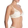 imageNatori Women Feathers Lace Plunge TShirt BraIvory