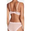 imageNatori Women Feathers Lace Plunge TShirt BraPink Icing