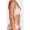 imageNatori Women Feathers Lace Plunge TShirt BraPink Icing