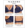 imageNatori Women Feathers Lace Plunge TShirt BraPolar Blue