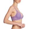 imageNatori Women Feathers Lace Plunge TShirt BraPurple Mist