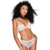 imageNatori Women Feathers Lace Plunge TShirt BraSeashell