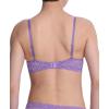 imageNatori Women Feathers Lace Plunge TShirt BraViolet Blue