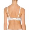 imageNatori Women Feathers Lace Plunge TShirt BraWhite