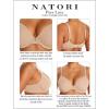 imageNatori Womens Pure Luxe Custom Coverage ContourMidnight NavyAntique Peach