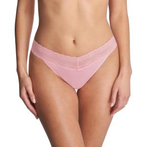 imageNatori Womens Bliss Perfection One Size ThongPeony Pink