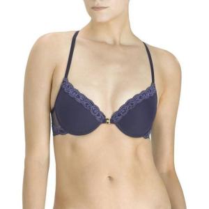 imageNatori Womens Feathers Front Close TBack BraMidnight