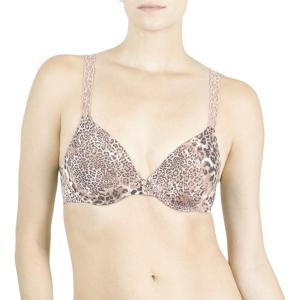 imageNatori Womens Pure Luxe Custom Coverage ContourExotic Dk Grey PrintKhaki