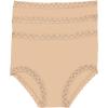 imageNatori Womens Bliss Cotton Full Brief 3 PackCafe