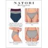 imageNatori Womens Bliss French Cut 3PackSeashellLilac GreyCaf