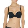 imageNatori Womens Feathers Strapless Plunge Multiway BraBlack
