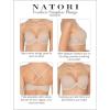 imageNatori Womens Feathers Strapless Plunge Multiway BraBlack