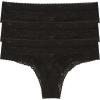 imageNatori Women Escape Thong 3PackBlack