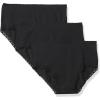 imageNatori Womens Bliss Cotton Full Brief 3 PackBlack