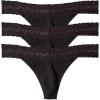 imageNatori Womens Bliss Perfection Thong 3PackBlack