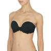 imageNatori Womens Feathers Strapless Plunge Multiway BraBlack