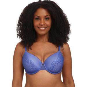 imageNatori Support Womens Plus Size Smooth Scroll Full Figure Contour Underwire BraAzureFrosted Lilac