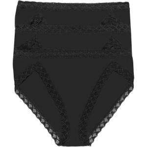 imageNatori Womens Bliss French Cut 3PackBlack