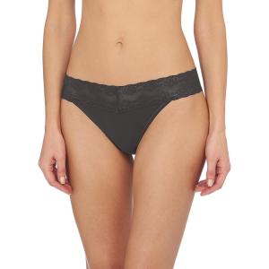 imageNatori Womens Bliss Perfection One Size Thong 3Packs DK Grey