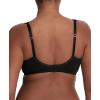 imageNatori Womens Body Doubles Lace Trim Full Coverage TShirt Bra 736037 Black 36C
