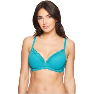 imageNatori Support Womens PlusSize Pure Allure Full Figure Contour BraIsland Blue