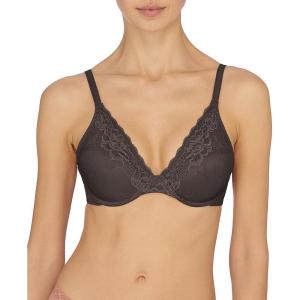 imageNatori Womens Avail Full Figure Convertible Contour Underwire BraDk Grey