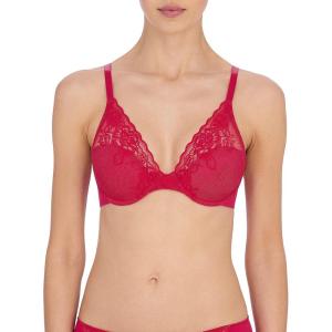 imageNatori Womens Avail Full Figure Convertible Contour Underwire BraSunset Coral