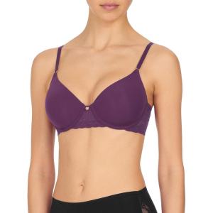 imageNatori Womens Bliss Perfection Seamless TShirt BraRadicchio