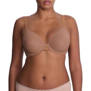 imageNatori Womens Body Double LaceTrim FullFit BraSuntan