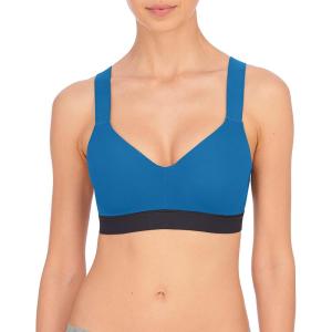 imageNatori Womens Dynamic Convertible Contour Sport BraImperial BlueBlack