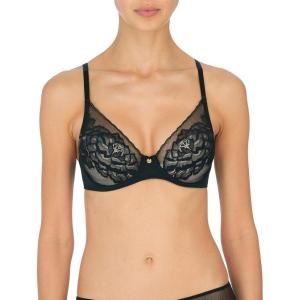 imageNatori Womens Flora Contour Underwire BraBlackLight Mocha