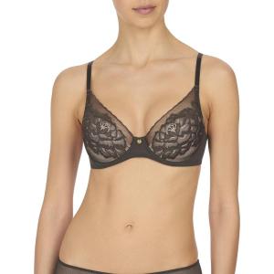 imageNatori Womens Flora Contour Underwire BraDark GreyLight Mocha