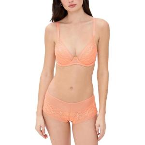 imageNatori Womens Flora Contour Underwire BraRosy CoralApricot Glow