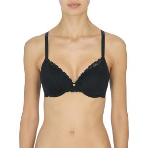 imageNatori Womens Hidden Glamour FullFit Contour Underwire BraBlack