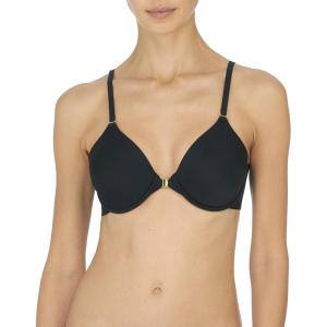 imageNatori Womens Zone Front Close Convertible Contour Underwire BraBlack