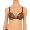 imageNatori Womens Pure Luxe Pushup Underwire 727321Java Luxe Leopard Print
