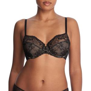 imageNatori Womens Feathers Refresh Full Fit UnderwireBlackCafe