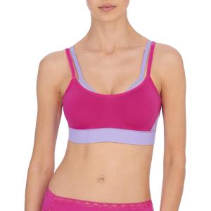 imageNatori Womens Gravity Contour Underwire Sports BraElectric PinkCrocus