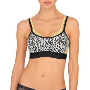 imageNatori Womens Gravity Contour Underwire Sports BraWild Savannah Print