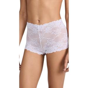 imageNatori Womens Heavenly Lace BoyshortWhite