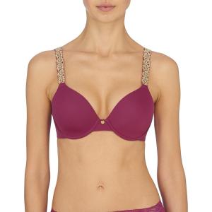 imageNatori Womens Rose Dream Custom Coverage Underwire TShirt Bra 731080PinotClay Rose