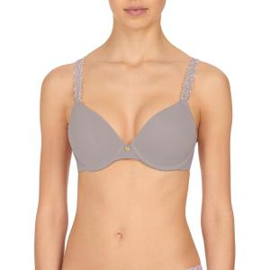 imageNatori Womens Rose Dream Custom Coverage Underwire TShirt Bra 731080QuicksilverGolden Rose