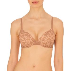 imageNatori Womens Sheer Illusion Contour UnderwireBuffLt Mocha