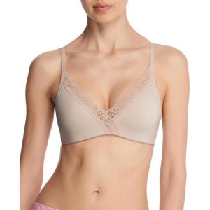 imageNatori Womens Simply Lace Contour Plunge UnderwireRose Beige