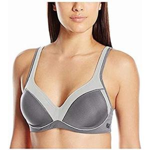 imageNatori Womens Zen Contour Convertible Sport BraGreyFeather Grey